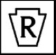 Rosso Trademark (R in a keystone)